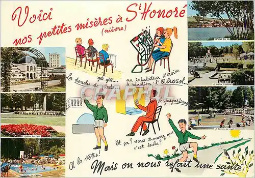 Cartes postales moderne St Honore les Bains (Nievre)