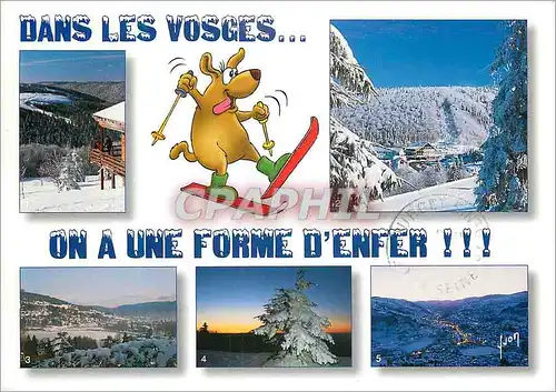 Cartes postales moderne Dans les Vosges on a Une forme d'Enfer