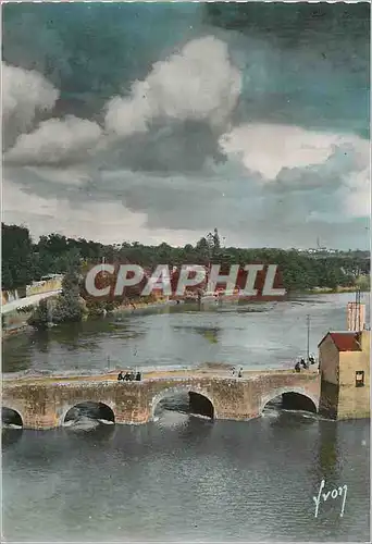 Cartes postales moderne Auray (Morbihan) Vieux Pont sur la Riviere Le Loch