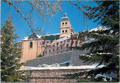 Cartes postales moderne Les Hautes Alpes Briancon (Alt 1326 m) Les Remparts Sous la Neige