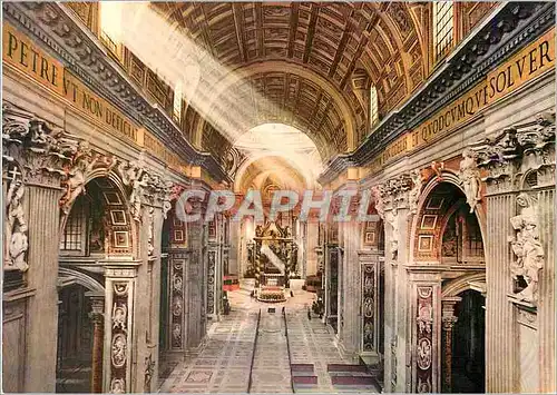 Cartes postales moderne Roma Interieur de la Basilica de S Pietro