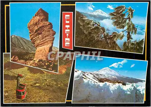 Cartes postales moderne Tenerife Canarias El Teide