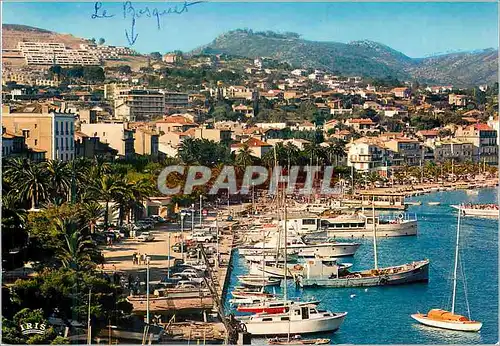 Moderne Karte Bandol la Cote d'Azur vue Generale