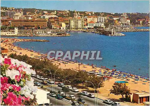 Cartes postales moderne Saint Raphael vue Generale l'Entree du Port la Plage
