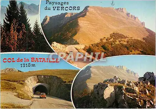 Cartes postales moderne Paysage de vercors Col de la Bataill altitude 1318m