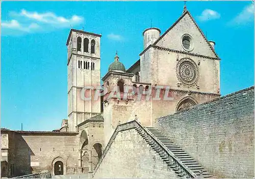 Cartes postales moderne Assisi Basilique de St Francois