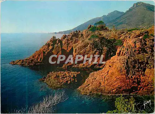 Cartes postales moderne Massif de l'Esterel (Var) la Cote d'Azur Miracle de la Naturel le Trayas