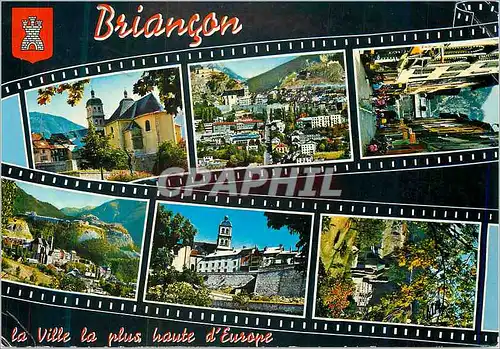 Cartes postales moderne Briancon (H A) alt 1321m la Plus Haute Ville d'Europe