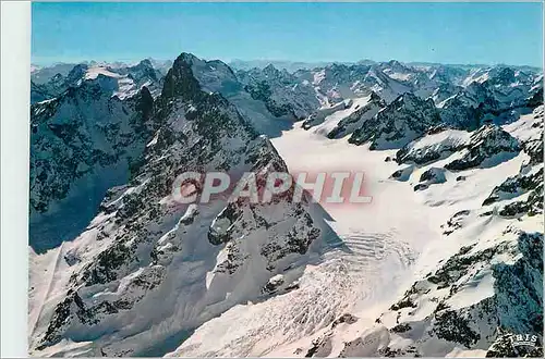 Cartes postales moderne Dauphine Massif des Ecrins Pelvoux