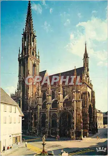 Cartes postales moderne Thann la Cathedrale St Thiebaut (XVIe s) Chef d'oeuvre de l'Art Gothique Flamboyant