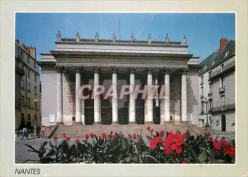 Moderne Karte Nantes (L Atl) Theatre Graslin Facade XVIIIe s Style Grec