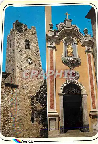 Moderne Karte Vence Reflets de la Cote d'Azur Ancienne Cathedrale