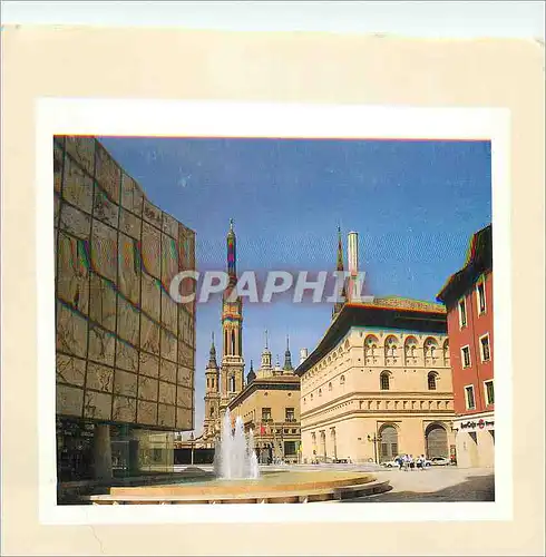 Cartes postales moderne Zaragoza PLaza de la Seo