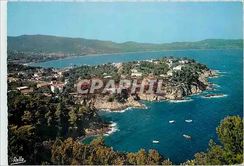 Moderne Karte Cavalaire sur Mer (Var) la Cote des Maures le Cap Cavalaire