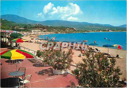 Moderne Karte Cavalaire sur Mer (Var)la Corniche des Maures la Plage