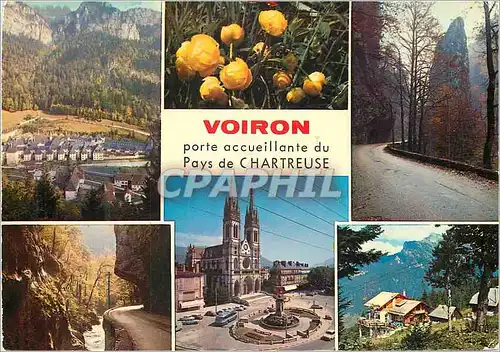 Cartes postales moderne Voiron Chartreuse (Isere) le Monastere Pic de l'Oeillette