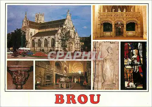 Cartes postales moderne Bourg en Bresse l'Eglise de Brou le Jube