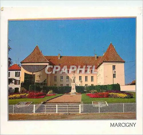 Moderne Karte Marcigny (Saone et Loire) Ancien Couvent des Ursulines (XVIIe s)