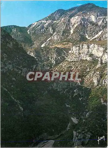 Cartes postales moderne Gorges du Verdon (Alpes de Haute Provence) les Gorges vues du Balcon de la Mescia