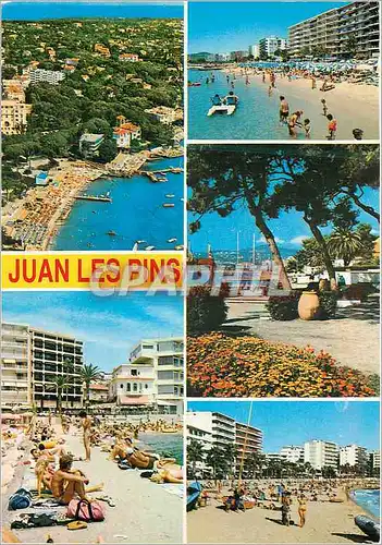 Cartes postales moderne Cote d'Azur Souvenir de Juan les Pins