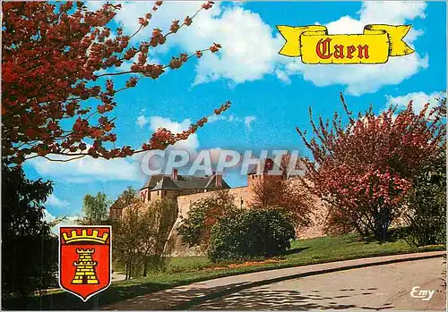 Cartes postales moderne Caen (Calvados) les Remparts du Chateau