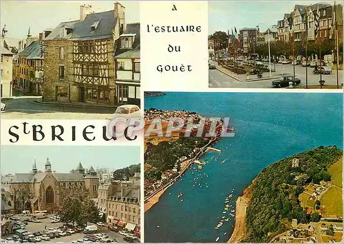 Moderne Karte En Bretagne Saint Brieuc Grande Cite Touristique