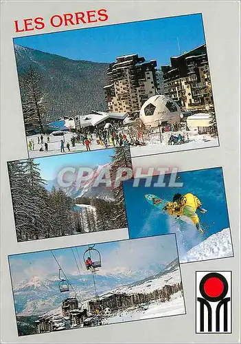 Cartes postales moderne Les Hautes Alpes Les Orres