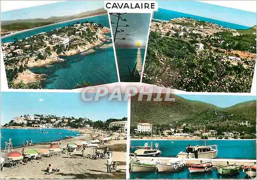 Moderne Karte Souvenir de Cavalaire