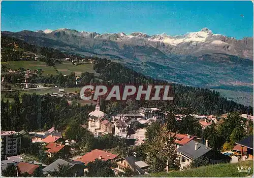 Cartes postales moderne St Gervais les Bains Hte Savoie Echappee sur les Warens et la chaine des Aravis