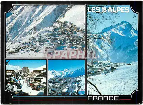Cartes postales moderne Les 2 Alpes France