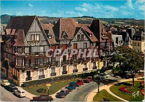 Moderne Karte Cabourg Calvados Plage des Fleurs Residence du Normandy Home