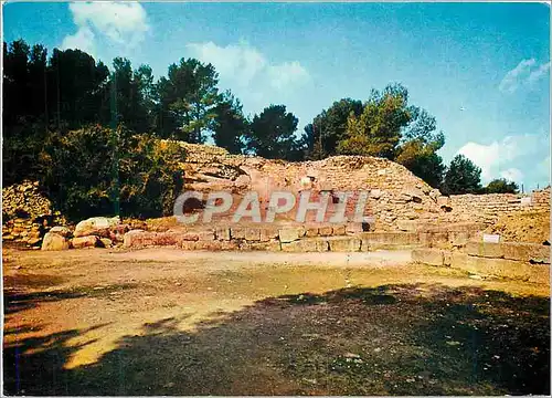 Moderne Karte Site archeologique de saint Blaise B du Rh Porte d entree de la ville grecque avec les vestiges