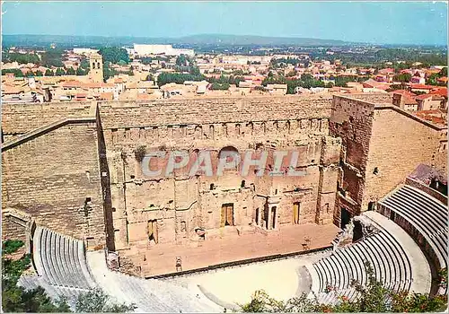 Moderne Karte Orange Le Theatre Romain