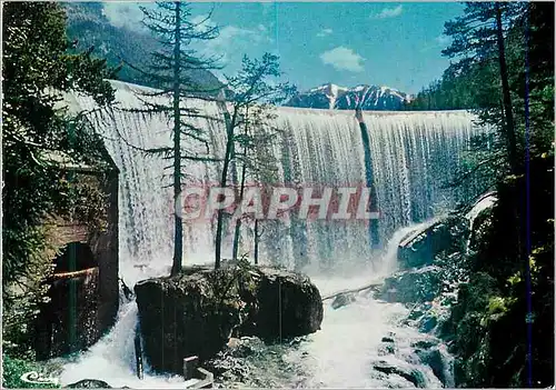 Cartes postales moderne St Martin Vesubie Alpes Mar La chute du lac du Boreon