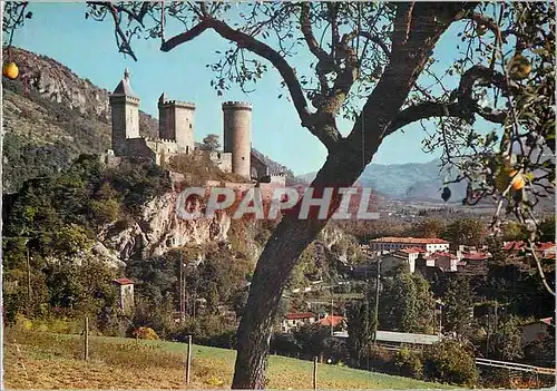 Cartes postales moderne Foix Le Chateau Demeure historique des Comtes de Foix dont le plus celebre fut Gaston Phoebus