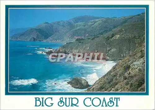 Moderne Karte Big sur Coast California