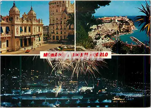 Cartes postales moderne Monaco Monte Carlo