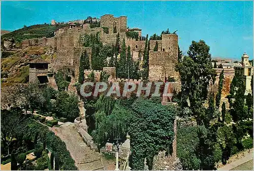 Cartes postales moderne Malaga Alcazaba