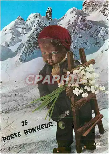 Cartes postales moderne Images de Chez Nous Ramoneur et Muguet Porte Bonheur