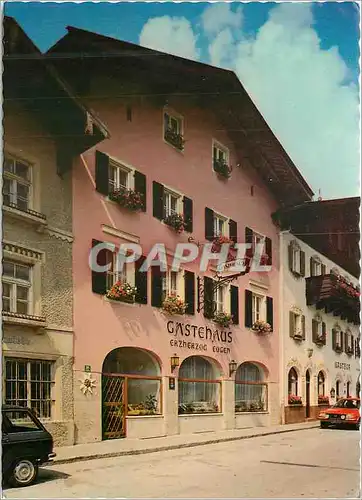 Moderne Karte Gastehaus Erzherzog Eugen Salzburger Land