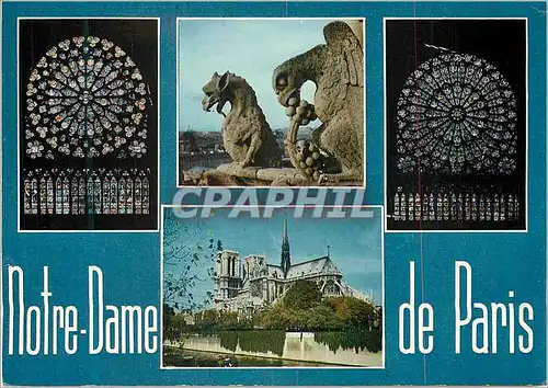 Cartes postales moderne Paris La Cathedrale Notre Dame