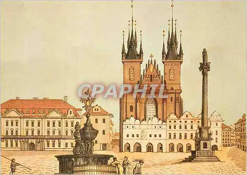 Cartes postales moderne Praha Place de la Vieille Ville