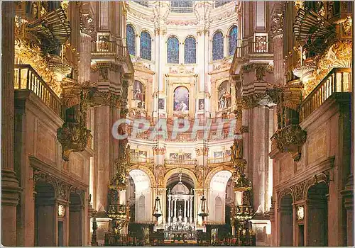 Cartes postales moderne Granada Catedral Vue des orgues et Chapelle Majeur