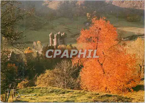 Cartes postales moderne Chateau d Anjony Cantal Rimbaud