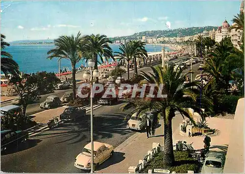 Moderne Karte Nice La Promenade des Anglais