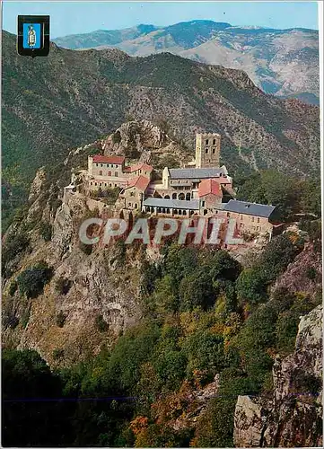 Moderne Karte Lumiere et Couleurs du Confluent Pyr Or Abbaye de Saint Martin de Canigou