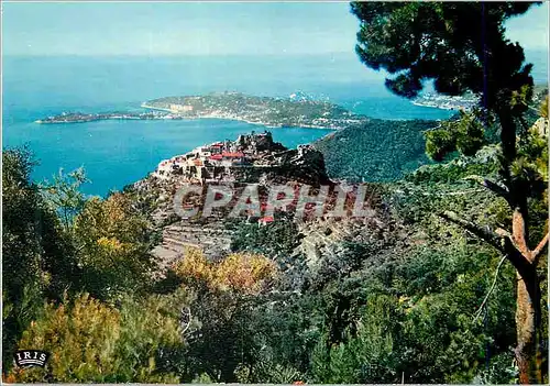 Cartes postales moderne Eze et le Cap Ferrat