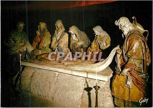 Moderne Karte Verteuil Charente Eglise de Verteuil Mise au Tombeau