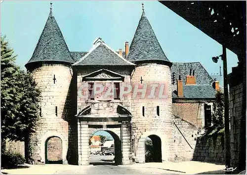 Moderne Karte Besancon Doubs La Porte Rivotte Restes de Fortifications