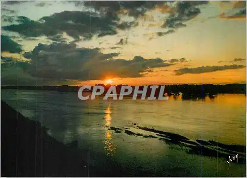 Cartes postales moderne Crepuscule sur la Loire